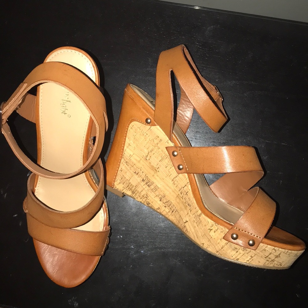 Wedge Sandals.